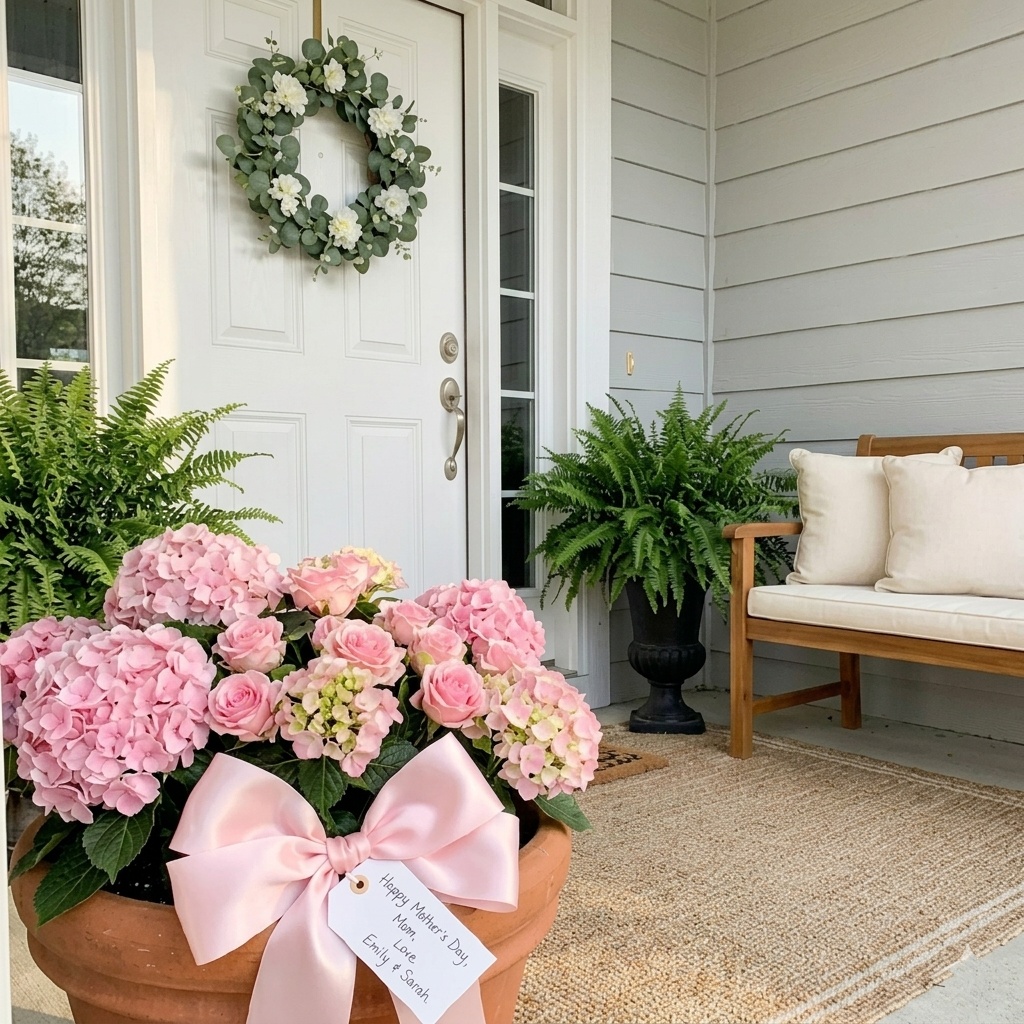 Mother's Day Special β an elegant curated planter arrangement, the perfect spring gift